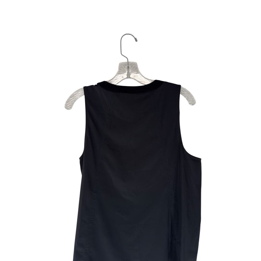 Athleta Black‎ Zephyr Refined Tank Top Workout Gym Sleeveless Basic Medium - Picture 6 of 9
